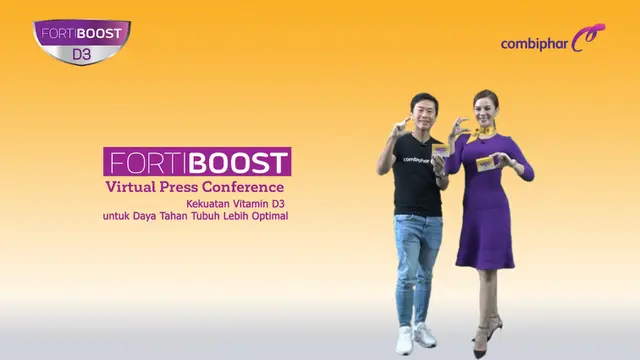Ajak Masyarakat Perkuat Daya Tahan Tubuh dengan Penuhi Kebutuhan Vitamin D, Combiphar Luncurkan Fortiboost D3 1000 IU
