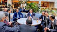 Menteri Koordinator Bidang Perekonomian Airlangga Hartarto bertemu kembali dengan USTR (Ambassador Greer) dan Secretary of Commerce (Howard Lutnick). (Dok kemenko Perekonomian)