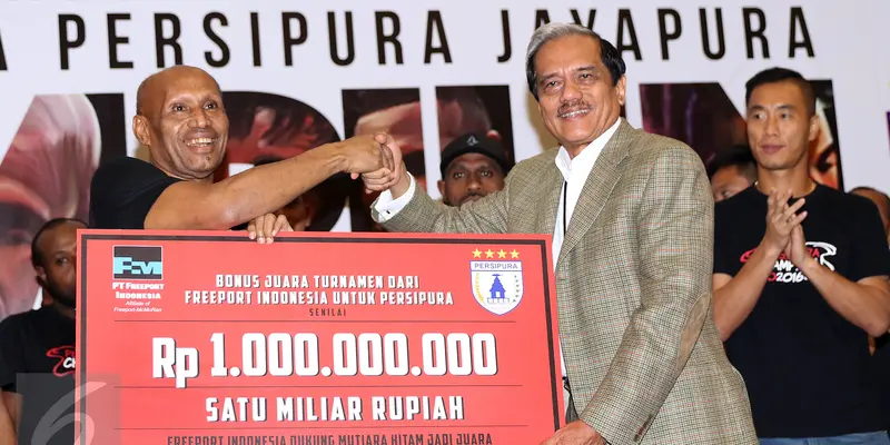 20170106- Juara TSC 2016 Persipura Diganjar Bonus Semilyar-Jakarta- Helmi Fithriansyah