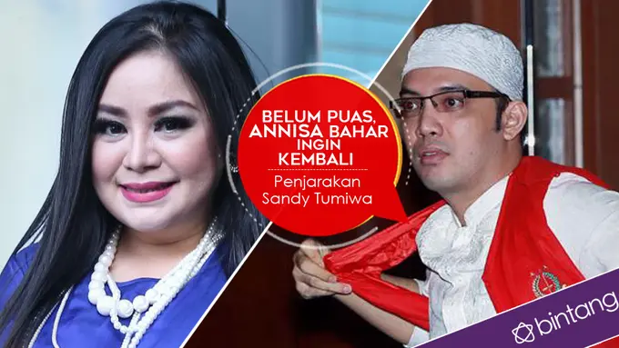 Annisa Bahar dan Sandy Tumiwa