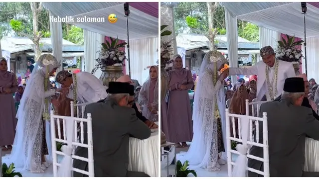 Momen Haru Wanita Bawa Foto Ibu ketika Menikah, Serasa Didampingi Ibunda
