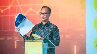 Menteri Perindustrian Agus Gumiwang Kartasasmita dalam Peluncuran Indeks Kepercayaan Industri (IKI) dan Rilis IKI November 2022 di Jakarta, Rabu (30/11/2022). (Dok. Kemenperin)