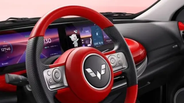 Imutnya Mobil Listrik Wuling Binguo Edisi Mickey Mouse (ist)