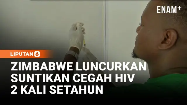 Zimbabwe Luncurkan Suntik HIV 2 Kali Setahun, Harapan Baru Cegah Infeksi