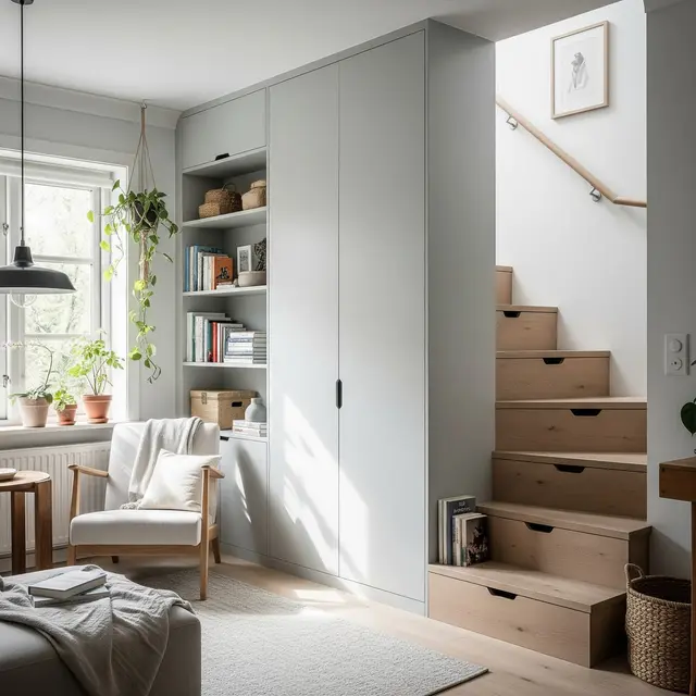 Desain Rumah Kecil Konsep Slow Living (AI)