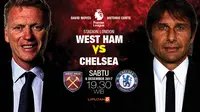 West Ham United vs Chelsea (Liputan6.com/Abdillah)