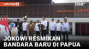 Jokowi Resmikan Dua Bandara di Papua, Perekonomian Makin Meningkat