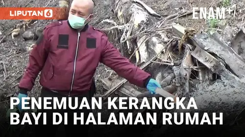 VIDEO: Geger! Penemuan Kerangka Bayi Terkubur di Halaman Rumah