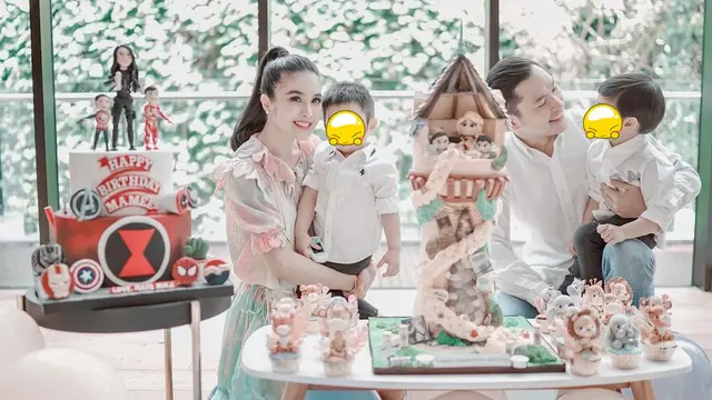 6 Potret Ulang Tahun Sandra Dewi yang ke-38 Tahun, Bentuk Kuenya Unik
