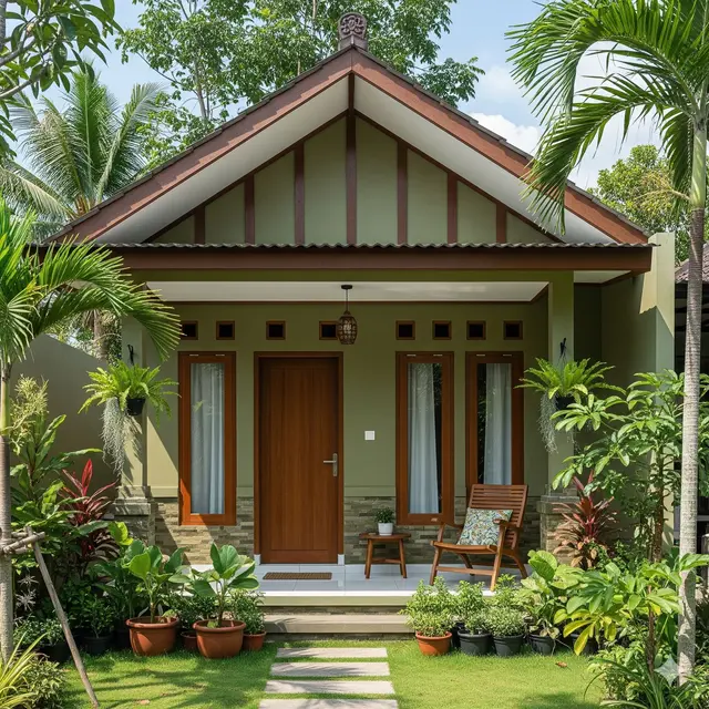 Rumah Tropis Sederhana