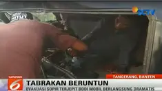 Proses evakuasi yang hanya menggunakan tali tambang membuat evakuasi berlangsung selama dua jam.