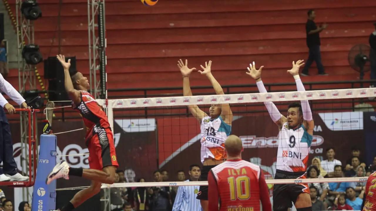 Proliga 2019 - Palembang Bank SumselBabel Vs BNI 46