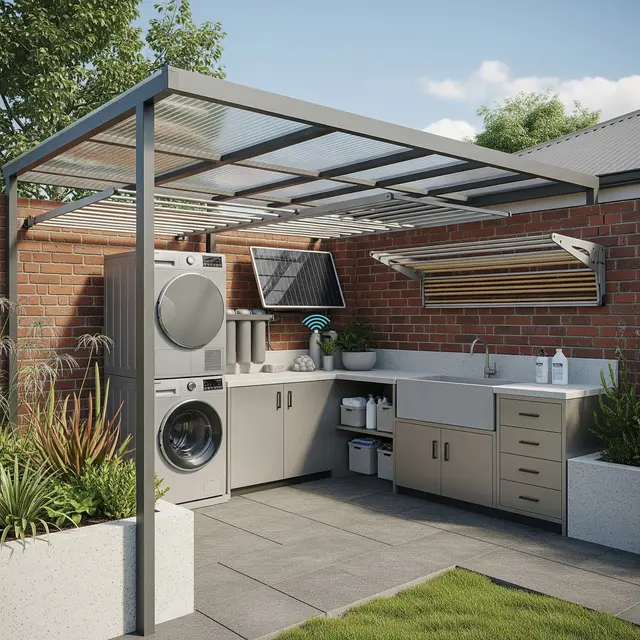Tren Area Laundry Outdoor 2026 (Image by Gemini AI)