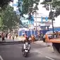 Kondisi arus lalu lintas di Jalan TB Simatupang arah Ragunan. (TMC Polda Metro Jaya)