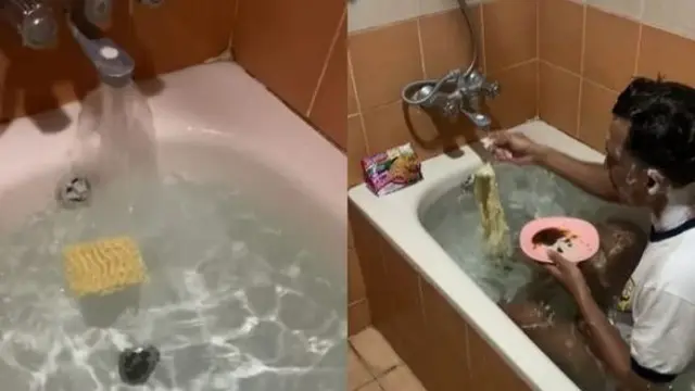6 Tingkah Iseng Bapak-Bapak Saat Main Air Ini Seolah Lupa Umur