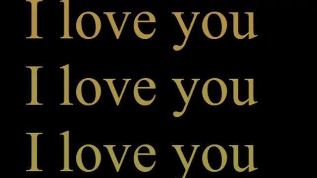Scrolling Text “I Love You” yang Sedang Viral di Medsos