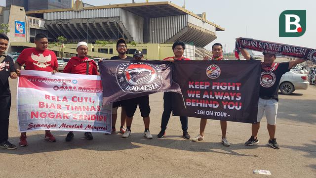 Suporter Timnas Indonesia U-22