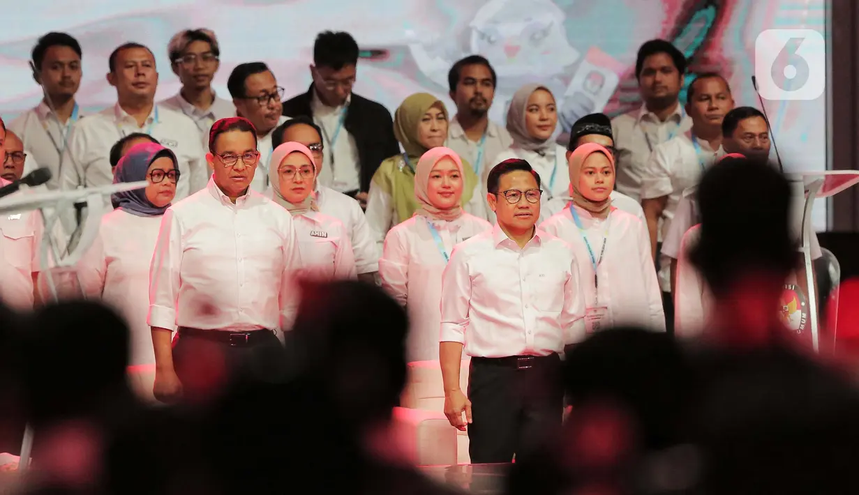 Debat dimulai tepat pukul 19.00 WIB. (Liputan6.com/Angga Yuniar)