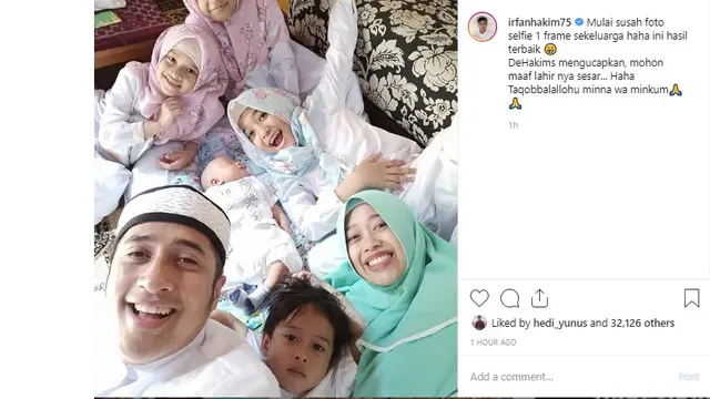 Irfan Hakim (Foto: Instagram/@irfanhakim75)