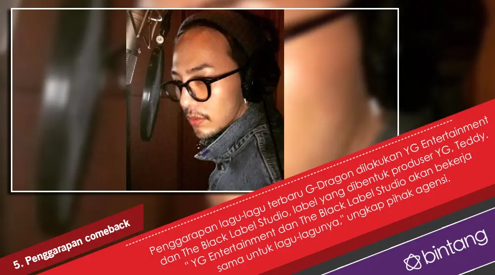 Mengintip Persiapan Comeback Solo G-Dragon. (Instagram/xxxibgdrgn, Desain: Nurman Abdul Hakim/Bintang.com)