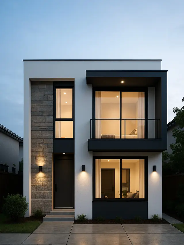 Inspirasi Rumah 7x10 Minimalis 2 Lantai 2025