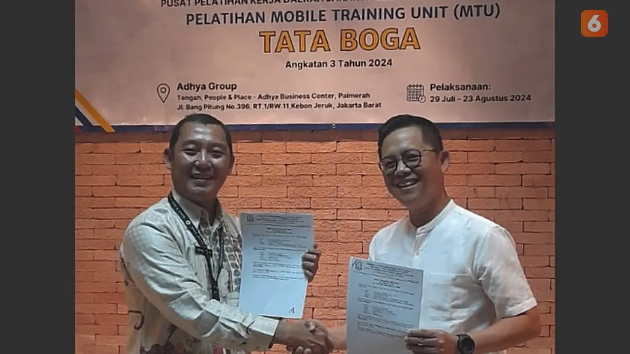 PPKD Jaksel dan Adhya Group teken MoU (Liputan6.com/Istimewa)