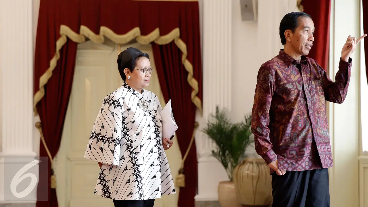 20160315-Presiden Jokowi Terima Kunjungan Putri Kerajaan Belgia-Jakarta