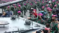 Sidak Pasukan Khusus, Panglima TNI: Jaga Negara dari Musuh yang Ingin Mencabik Persatuan