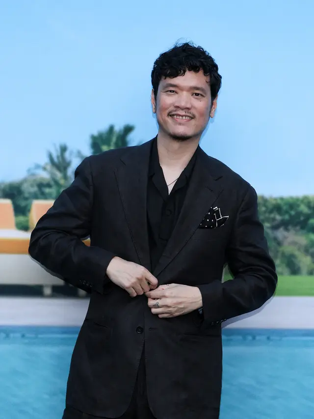 Timo Tjahjanto dalam premiere film Nobody 2. (VALERIE MACON / AFP)