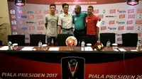 Konfrensi pers Piala Presiden 2017 (Liputan6.com / Yanuar H)