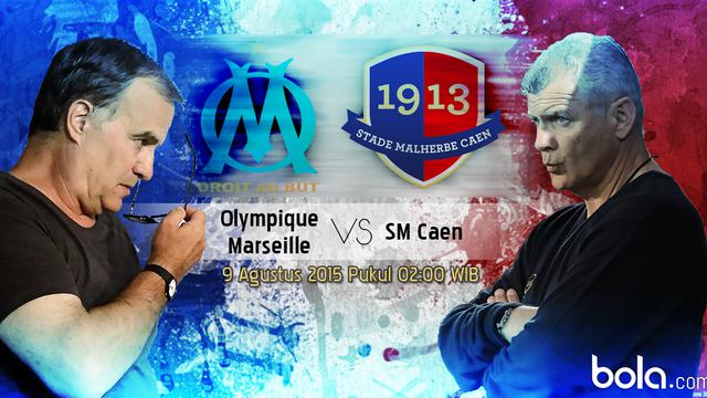 Ligue 1 Prancis: Olympique Marseille vs SM Caen LIGUE 1 PRANCIS