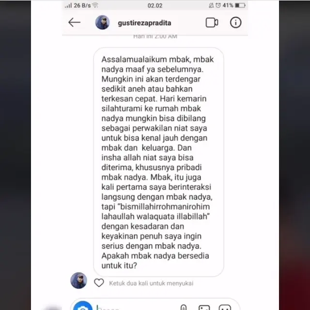 Viral, Pasangan Ini Baru Kenal Sehari Esoknya Diajak Menikah