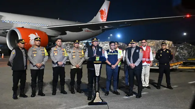 Kemenkes dan Polri Kirim 26,5 Ton Bantuan untuk Palestina