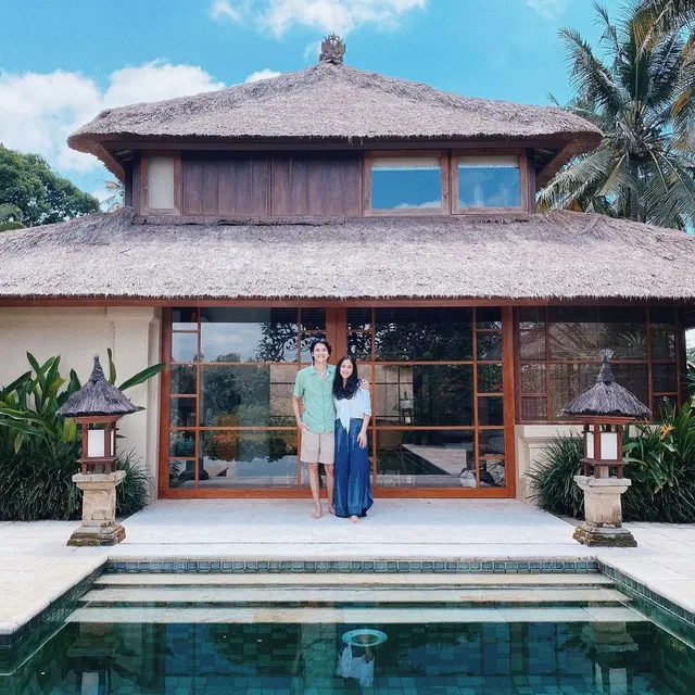 7 Momen Bulan Madu Sherina Munaf dan Baskara Mahendra di Ubud