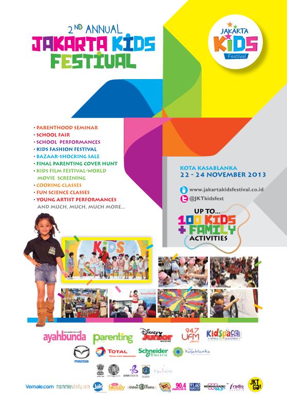 Jakarta Kids Festival 2013 diselenggarakan di Kota Kasablanka