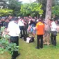 Rekonstruksi duel maut siswa SMA di Bogor. (Achmad Sudarno/Liputan6.com)