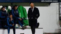 Pelatih Real Madrid asal Prancis, Zinedine Zidane. (AFP/Odd Andersen)