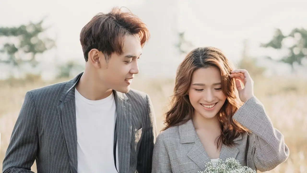 couple kencan bahagia