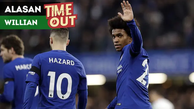 Berita video Time Out kali ini tentang Willian yang bisa hengkang ke Manchester United karena faktor kehadiran Antonio Conte sebagai manajer tim Chelsea.