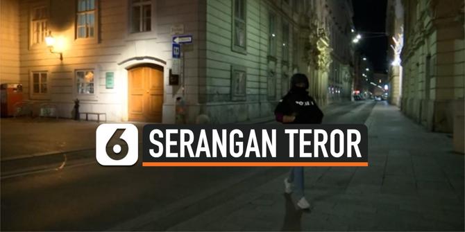 VIDEO: Penembakan Dekat Sinagoge di Wina, Dua Tewas