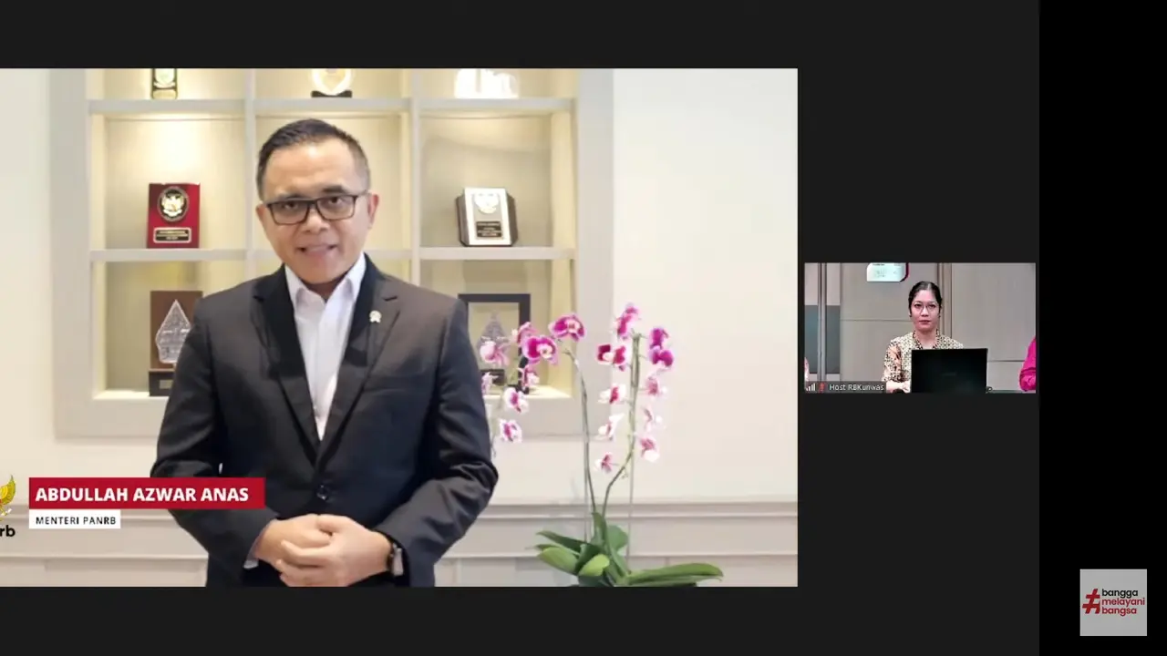 Kementerian PANRB menggelar entry meeting evaluasi Sistem Akuntabilitas Kinerja Instansi Pemerintah (SAKIP), Reformasi Birokrasi (RB), dan Zona Integritas (ZI) tahun 2023.