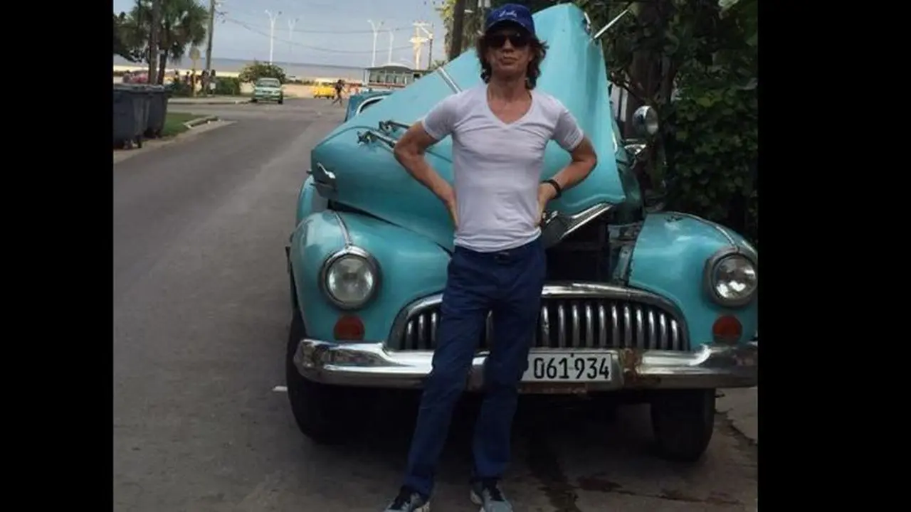 Liburan ke Kuba, Mick Jagger Ogah Pakai Mobil Baru