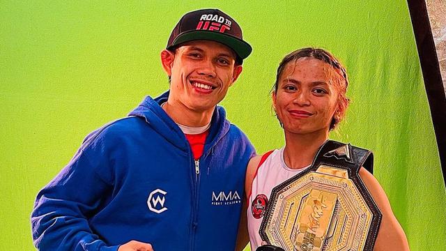 Petarung MMA asal Indonesia, Anggie Mandagi.