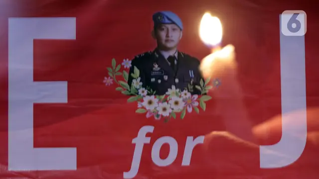 Nyala Lilin untuk Brigadir J