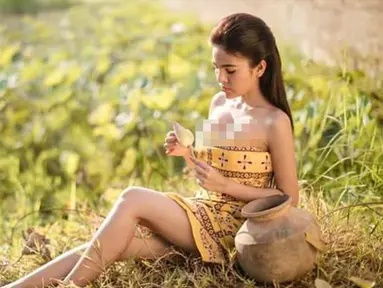 Aktris cantik asal Kamboja, Denny Kwan dilarang tampil untuk bermain film oleh Kementerian Kebudayaan dan Seni Rupa Kamboja karena telah melanggar perjanjian. (Facebook/ Denny Kwan)
