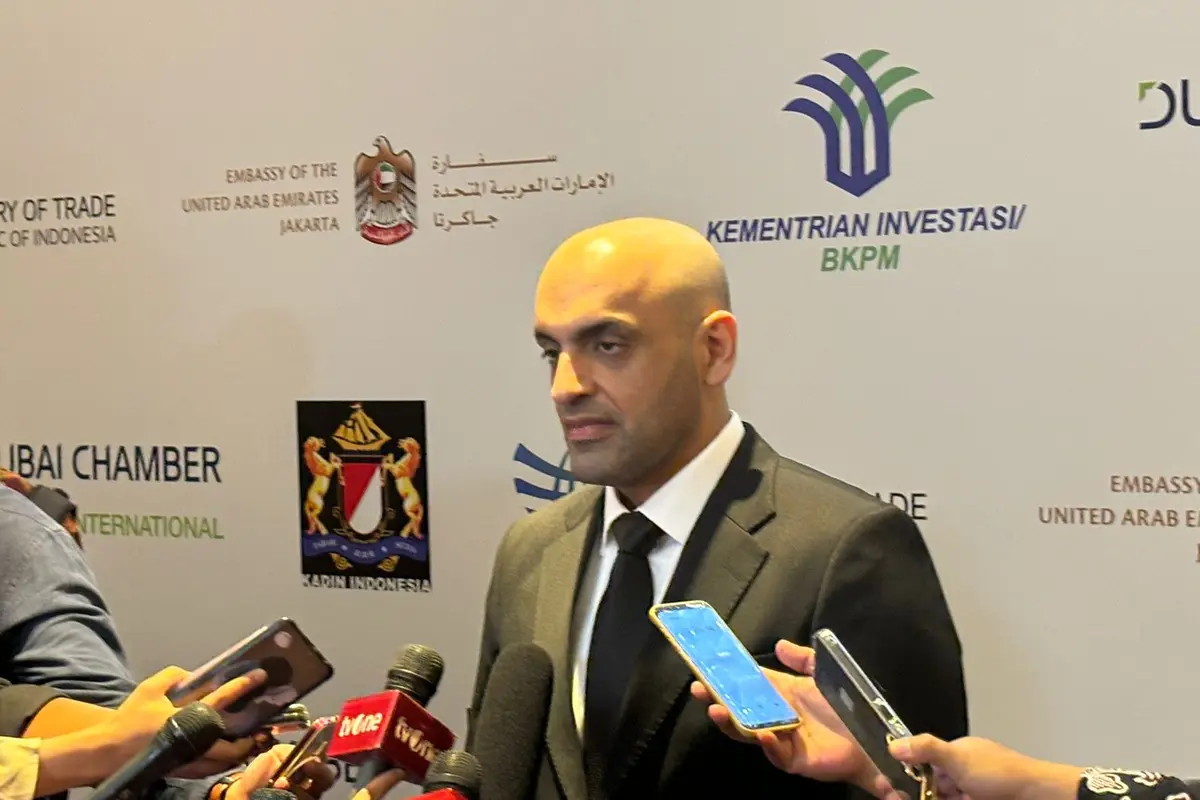 President And CEO Of Dubai Chambers Mohammad Ali Rashed Lootah (Foto: Liputan6.com/Tira Santia)