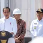 Presiden Jokowi meresmikan pabrik Minyak Makan Merah Pagar Merbau di Kabupaten Deli Serdang, Sumatera Utara yang dikelola koperasi sebagai bentuk inisiatif Kementerian Koperasi dan UKM (KemenKopUKM) (Foto: Humas Kemenkop)