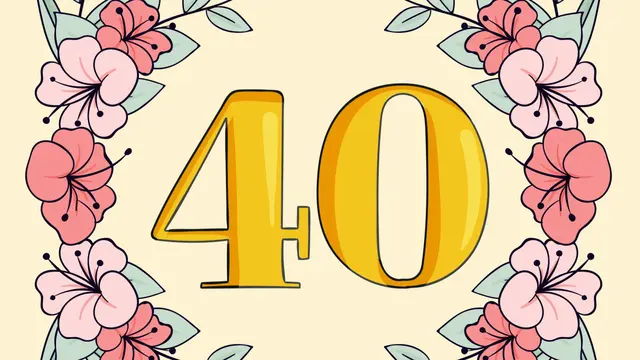 Ilustrasi usia 40 tahun