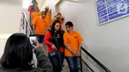 Tersangka WNA asal Thailand Chencira Aehitanon (kanan) bersama empat lainnya digiring petugas saat akan rilis kasus penyelundupan sabu dalam kelamin di Mapolres Tangerang Selatan, Banten, Kamis (31/10/2019). Chencira menyelundupkan sabu seberat 283,79 gram dalam kemaluannya. (merdeka.com/ArieBasuki)