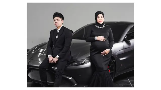 8 Potret Aurel Hermansyah dan Atta Halilintar saat Maternity Shoot, Tampil Memesona